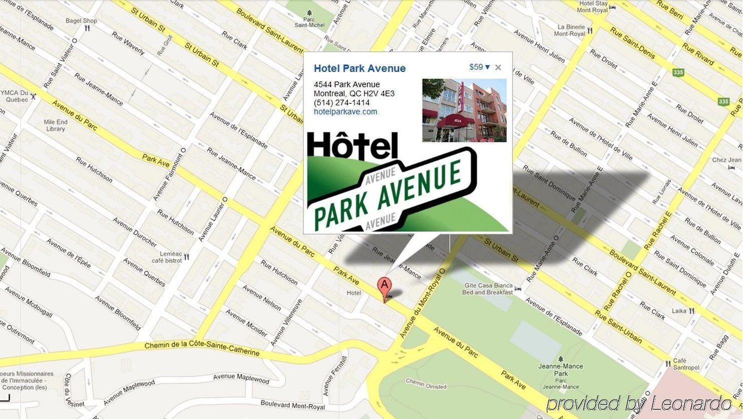 Hotel Park Avenue Монреал Екстериор снимка